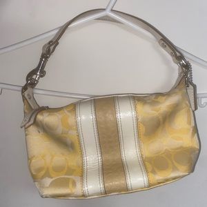Coach Yellow Y2K Mini Purse